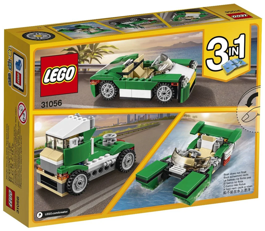 LEGO® Creator 31056 Decappottabile Verde - vue 2