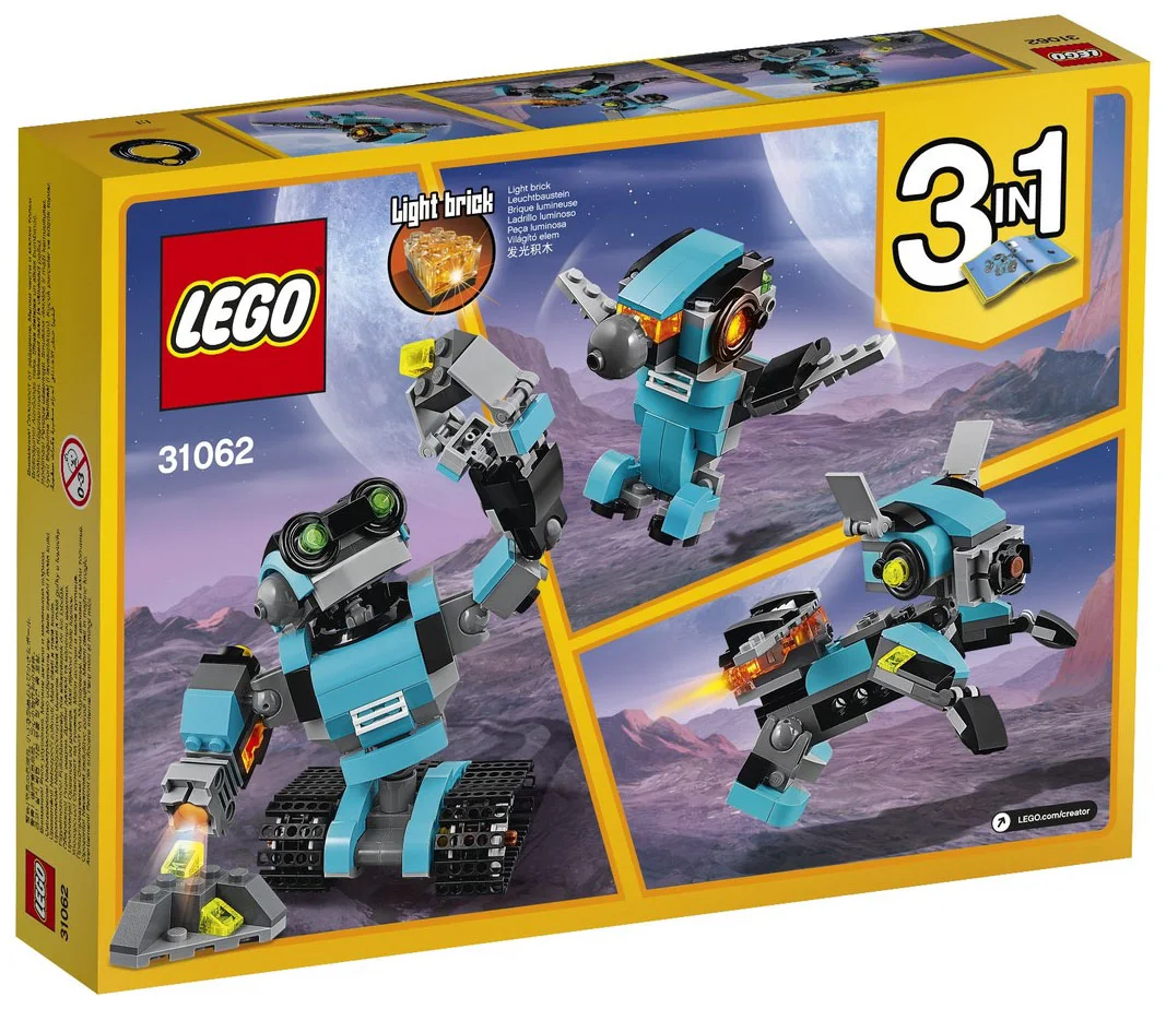 LEGO® Creator 31062 Robo-Esploratore - vue 2