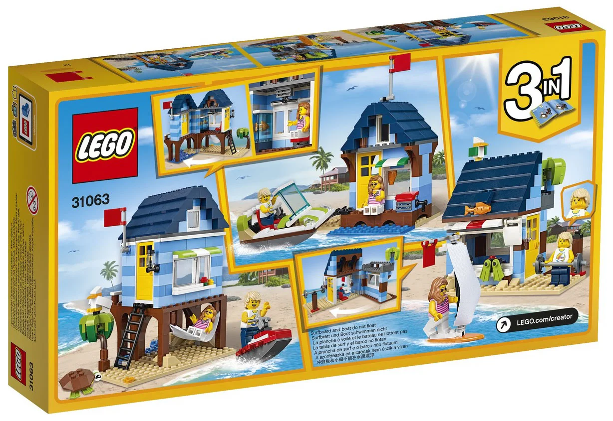 LEGO® Creator 31063 Beachside Vacation - vue 2