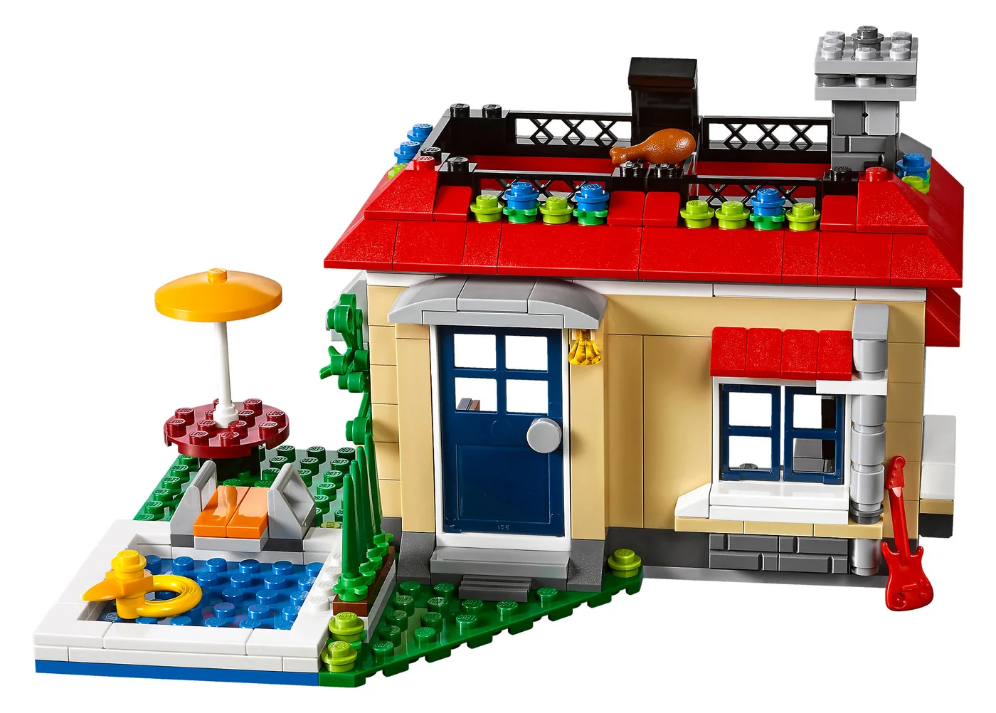 LEGO® Creator 31067 Vacanza in Piscina Modulabile - vue 3