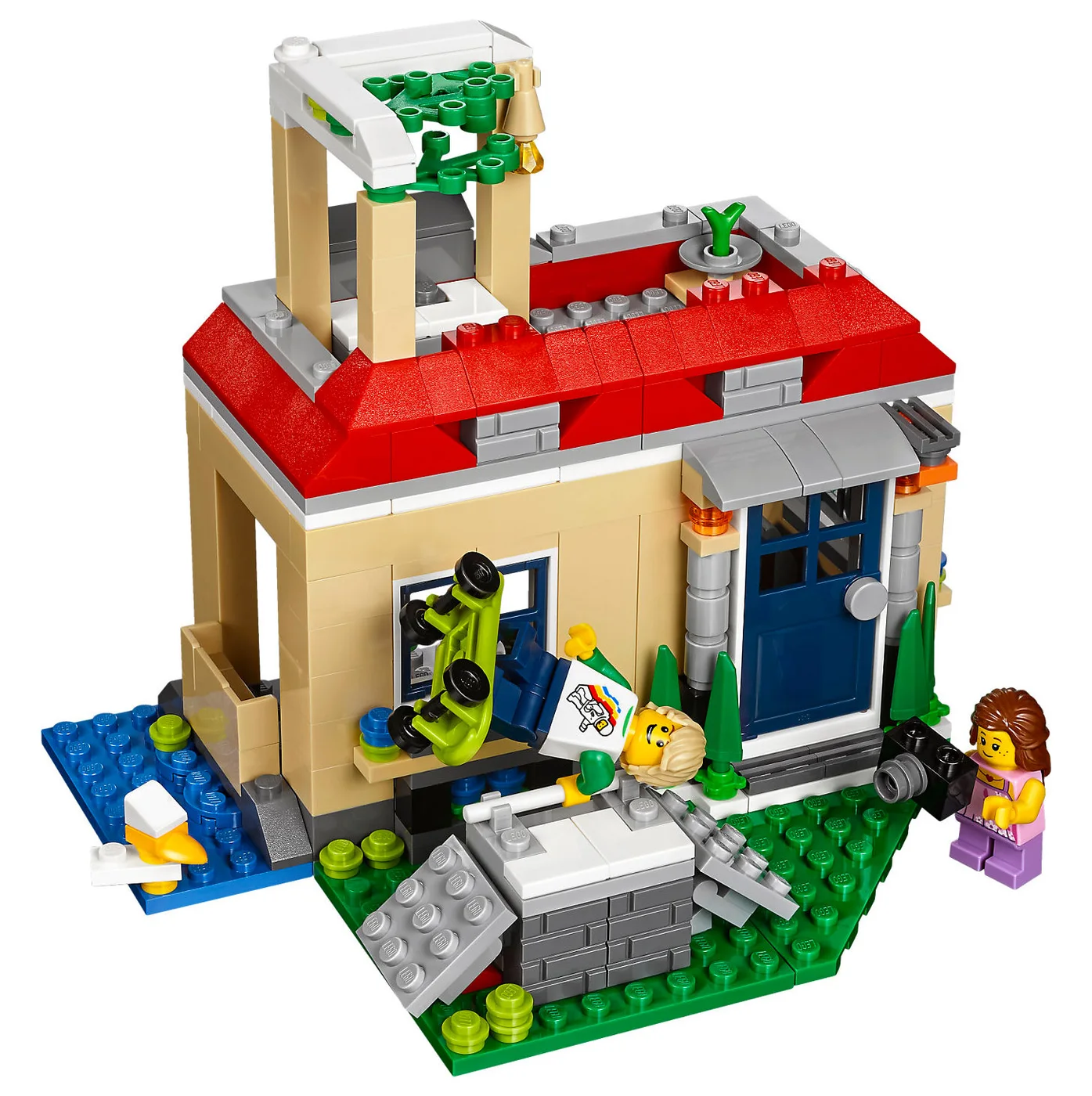 LEGO® Creator 31067 Vacanza in Piscina Modulabile - vue 5