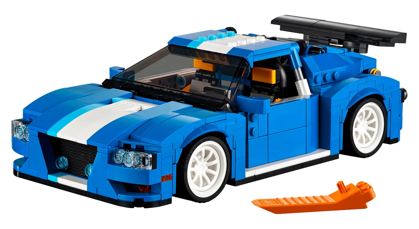 LEGO® Creator 31070 Bolide da Pista Turbo - vue 2