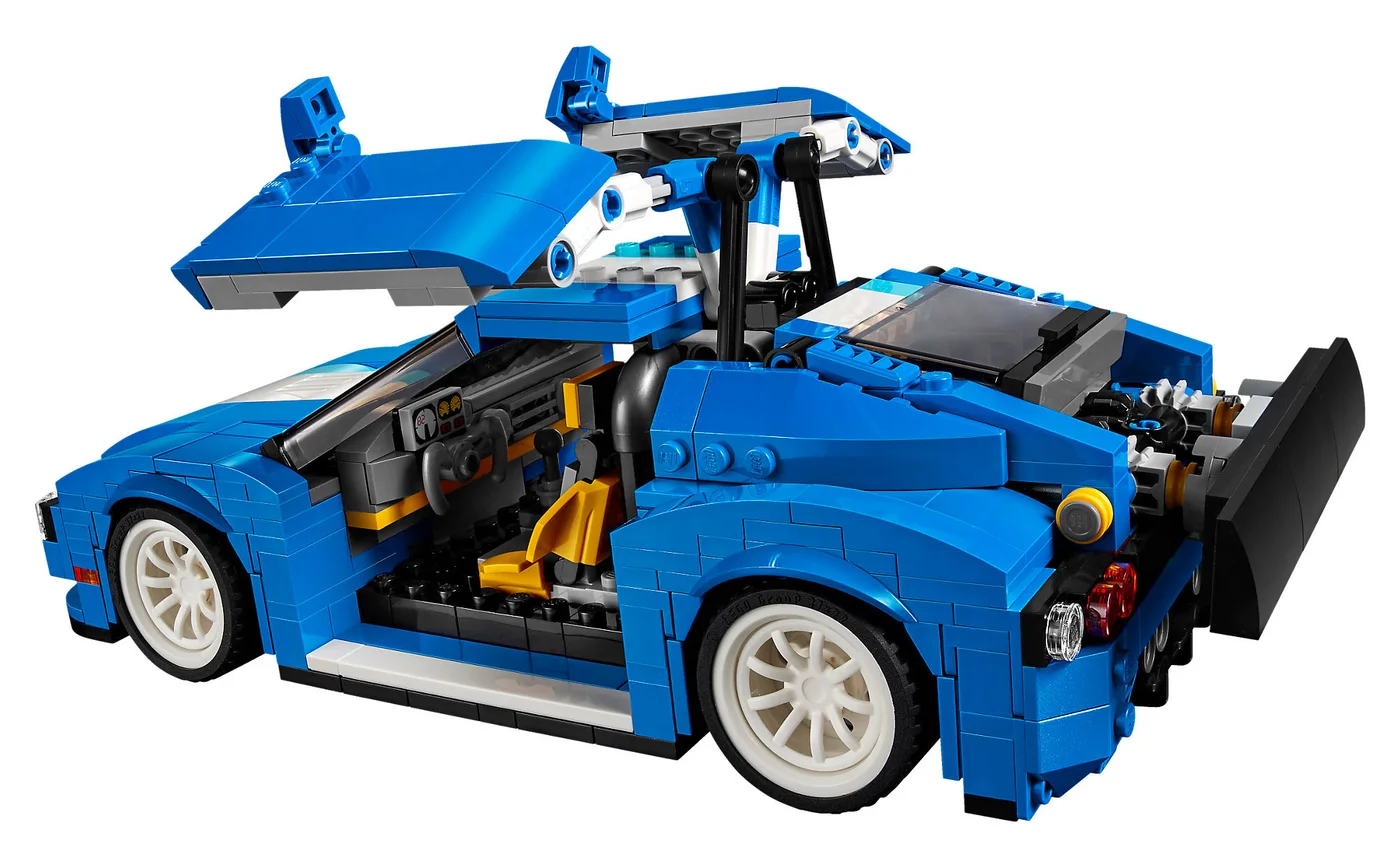 LEGO® Creator 31070 Bolide da Pista Turbo - vue 4