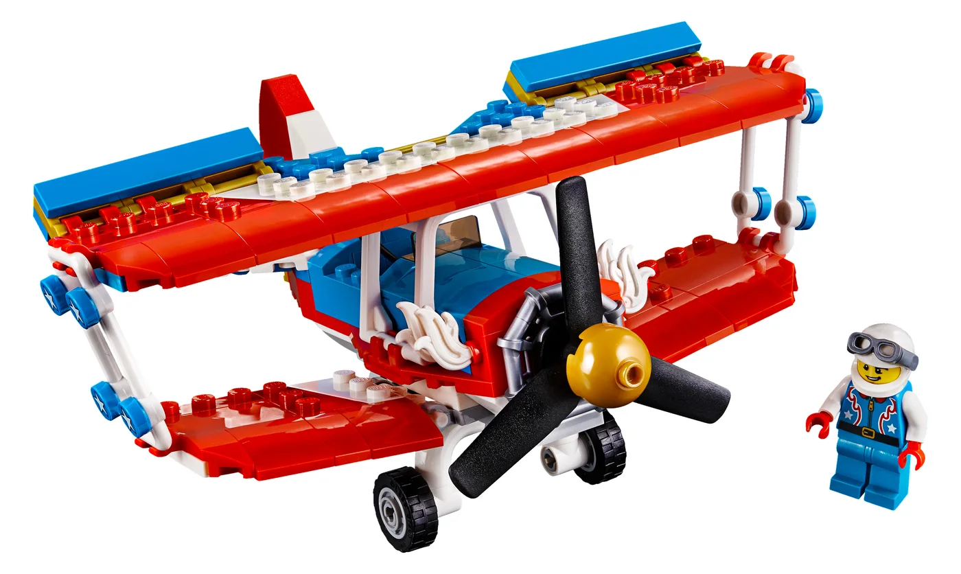 LEGO® Creator 31076 Aereo Acrobatico Temerario - vue 3