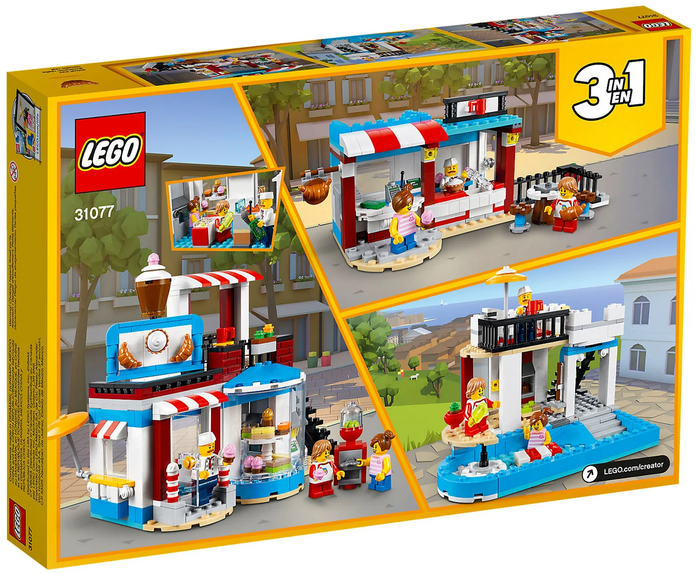 LEGO® Creator 31077 Dolci Sorprese Modulari - vue 2