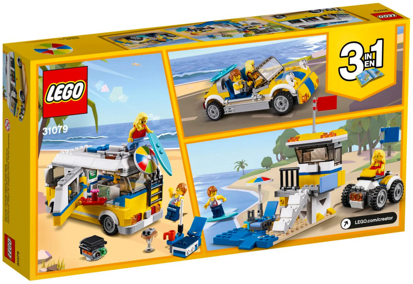 LEGO® Creator 31079 Van dei Surfisti - vue 2