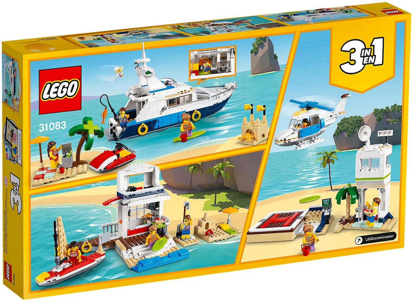 LEGO® Creator 31083 Avventure in Crociera - vue 2