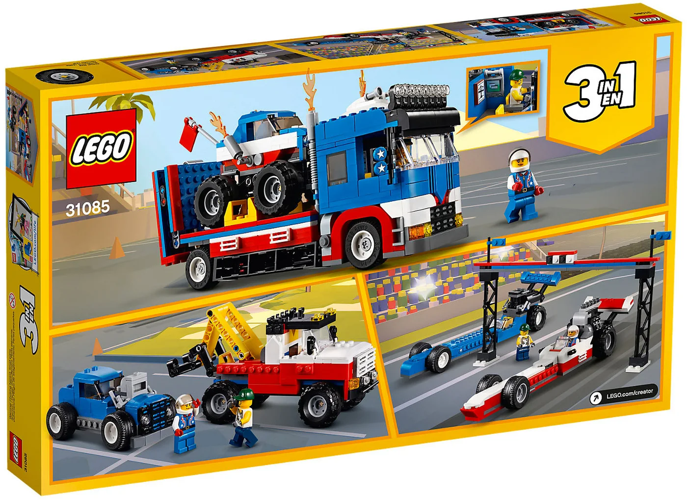 LEGO® Creator 31085 Spettacolo Mobile degli Stunt - vue 2