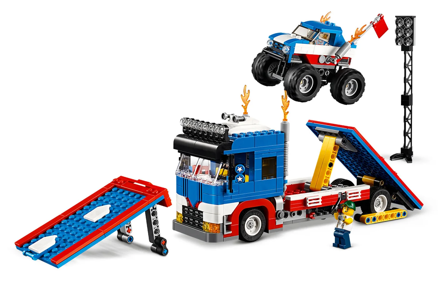 LEGO® Creator 31085 Spettacolo Mobile degli Stunt - vue 4