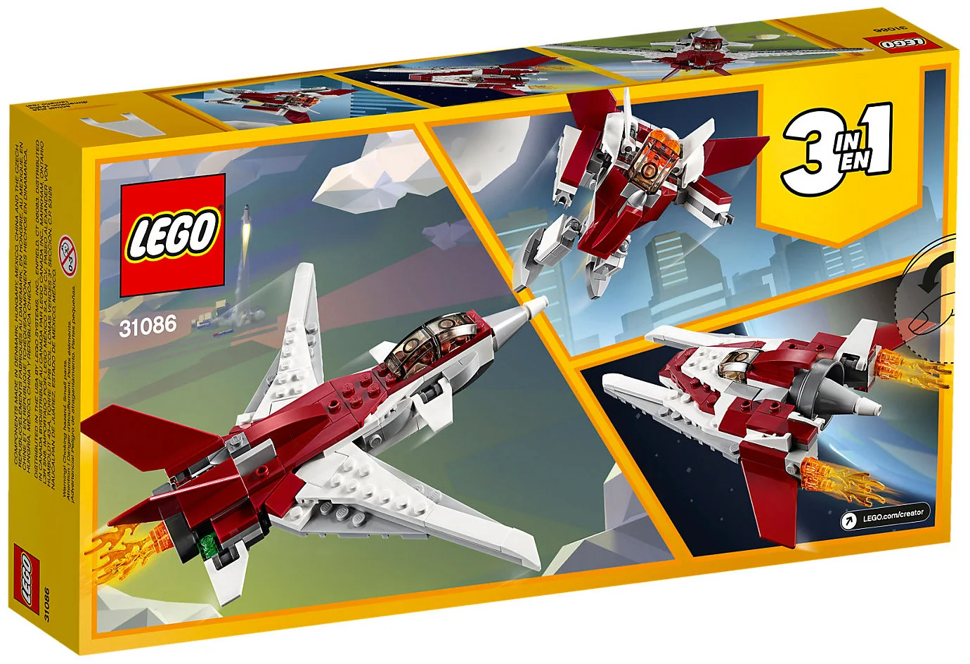 LEGO® Creator 31086 Aereo Futuristico - vue 2