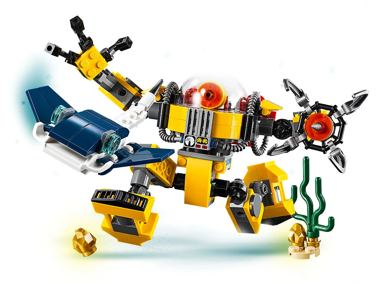 LEGO® Creator 31090 Robot Sottomarino - vue 5