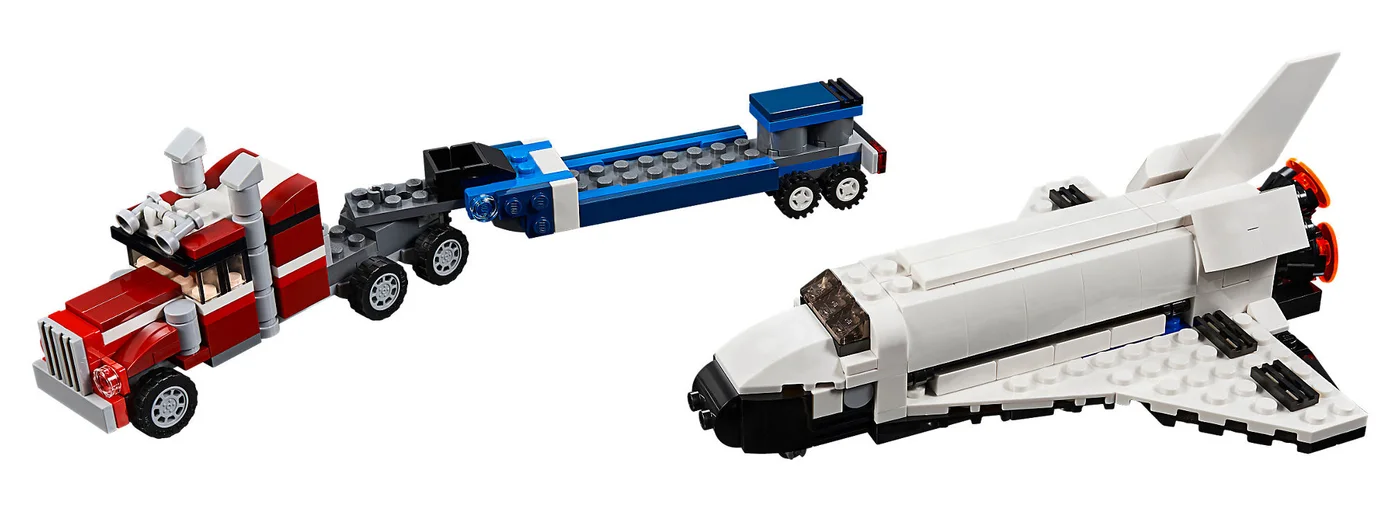 LEGO® Creator 31091 Trasportatore di Shuttle - vue 3