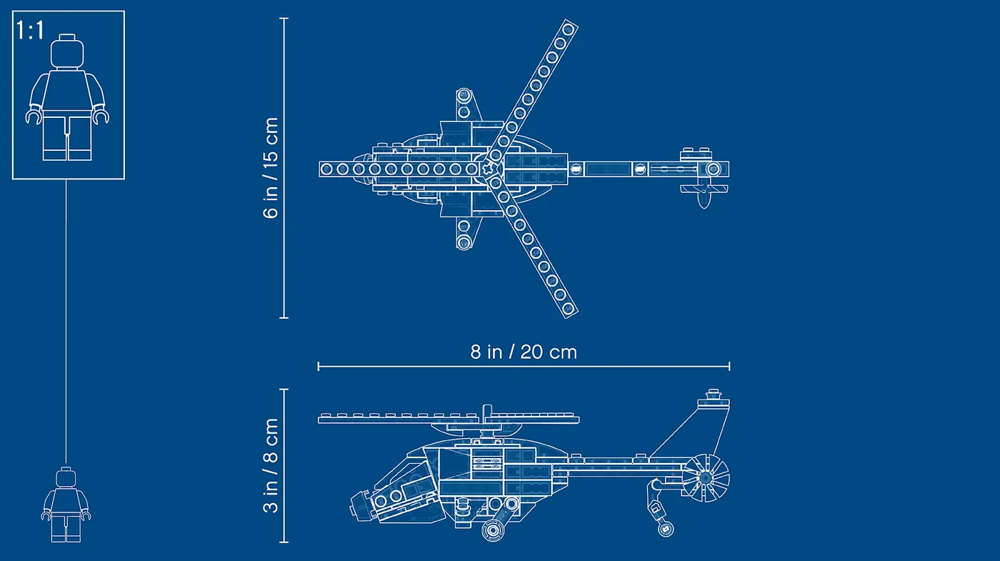 LEGO® Creator 31092 Avventura in Elicottero - vue 6