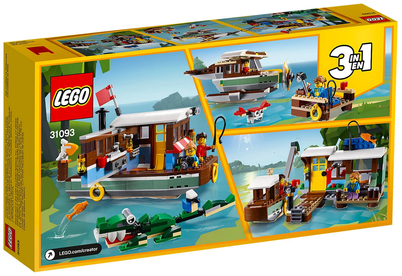 LEGO® Creator 31093 Casa Galleggiante - vue 2