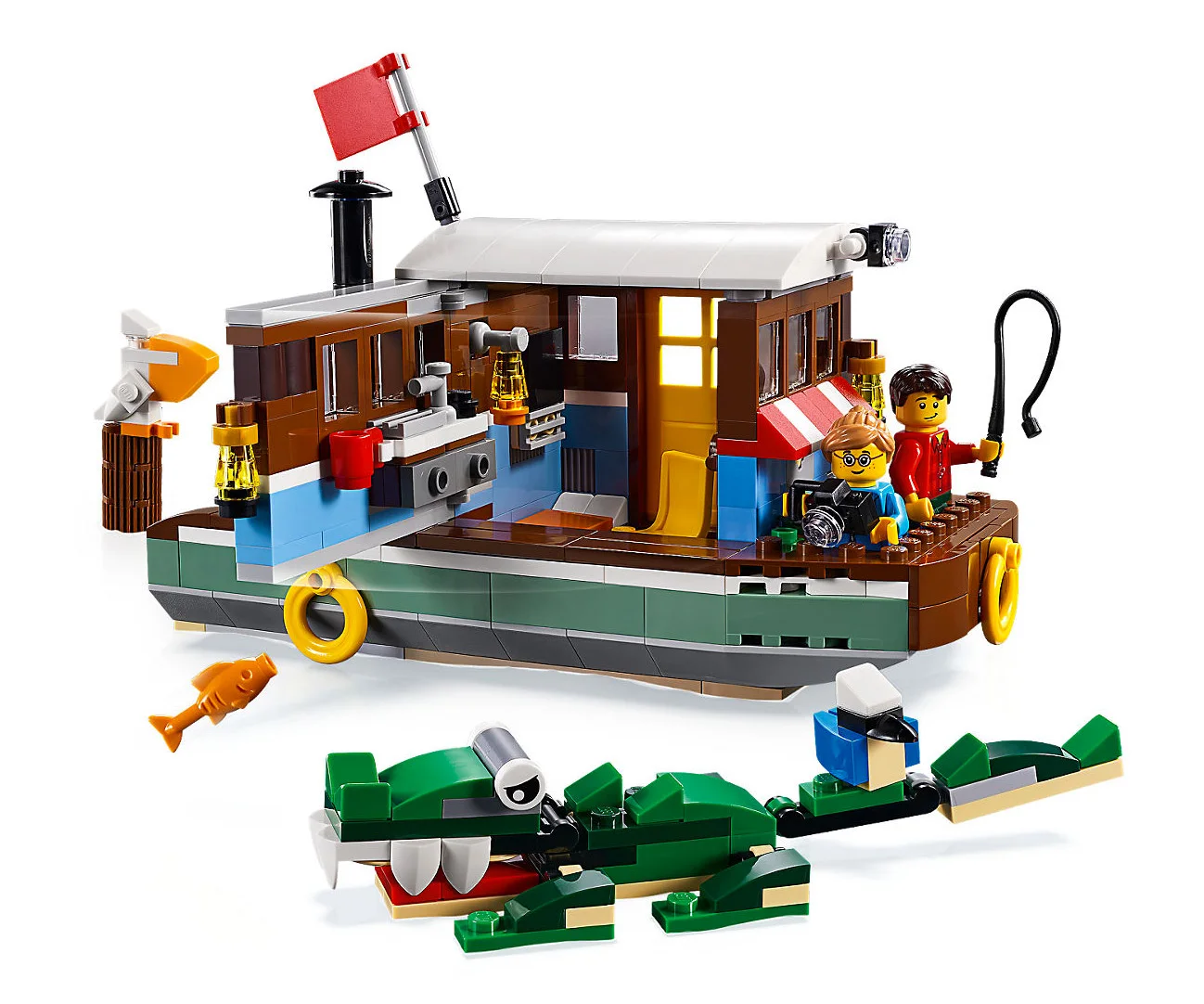 LEGO® Creator 31093 Casa Galleggiante - vue 5
