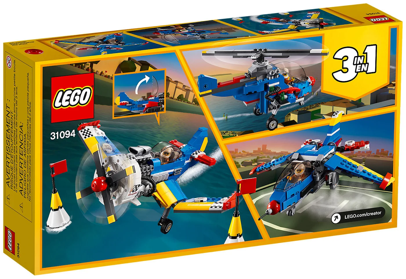 LEGO® Creator 31094 Aereo da Corsa - vue 2