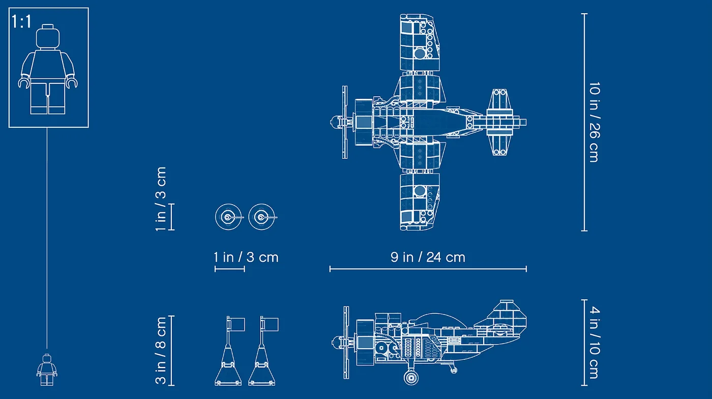 LEGO® Creator 31094 Aereo da Corsa - vue 6