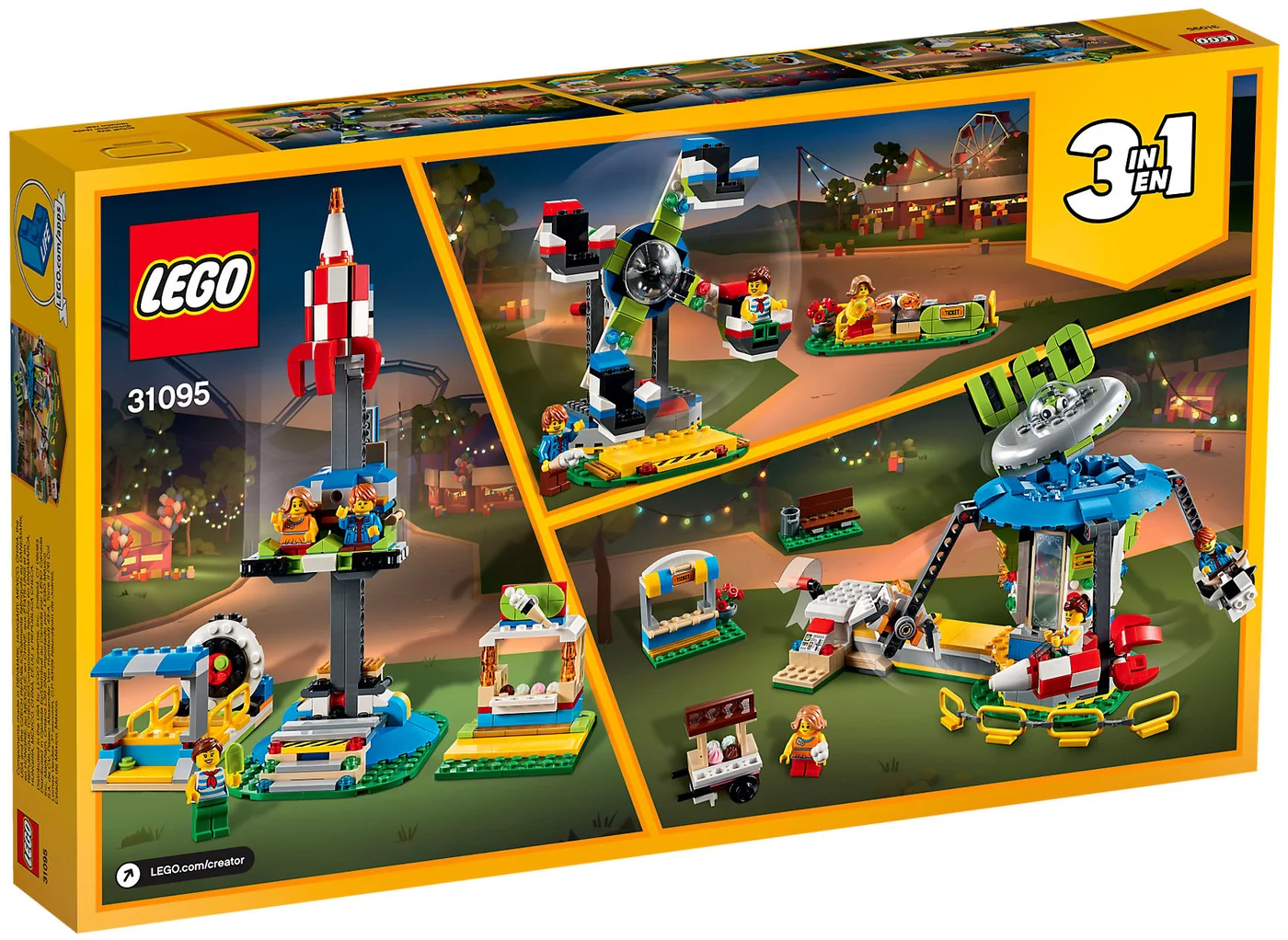 LEGO® Creator 31095 Giostra del Luna Park - vue 2