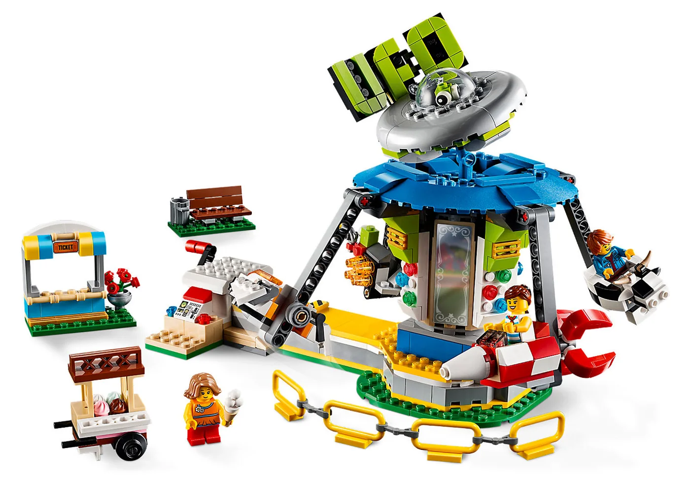 LEGO® Creator 31095 Giostra del Luna Park - vue 4