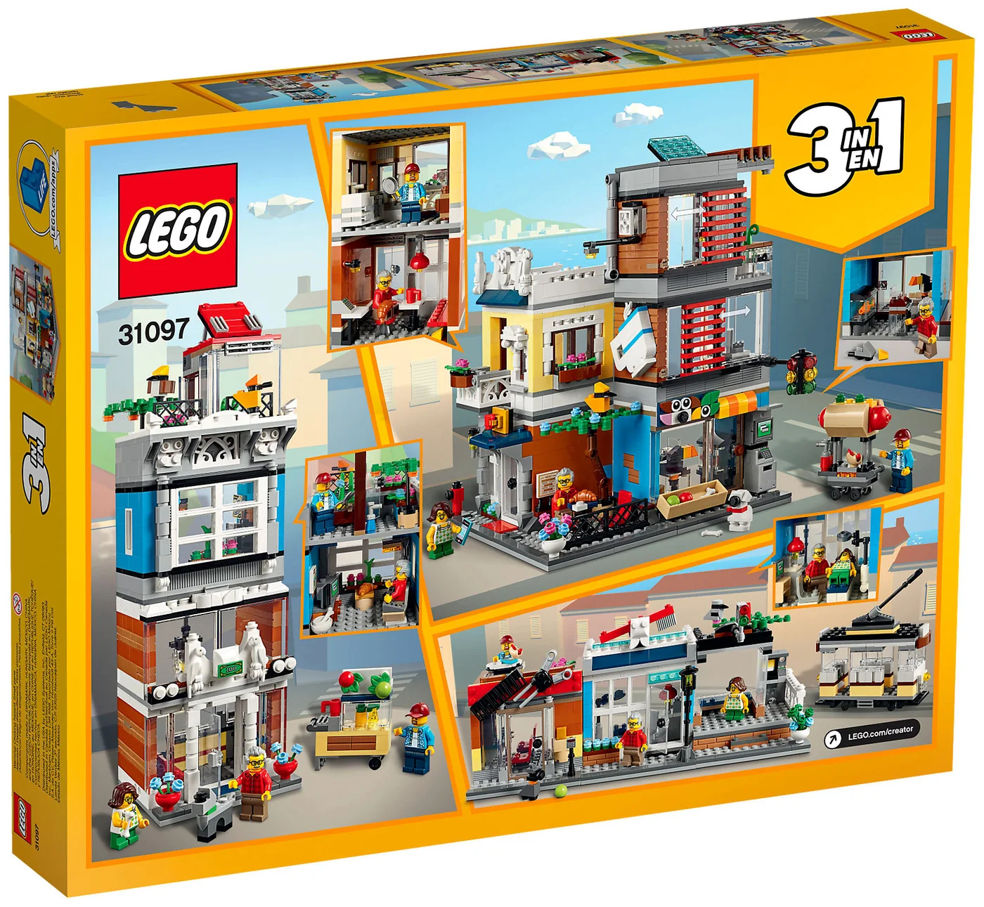 LEGO® Creator 31097 Negozio degli Animali & Café - vue 2