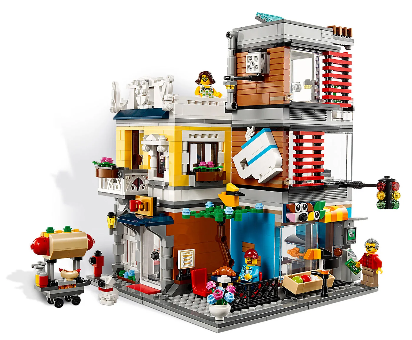 LEGO® Creator 31097 Negozio degli Animali & Café - vue 4