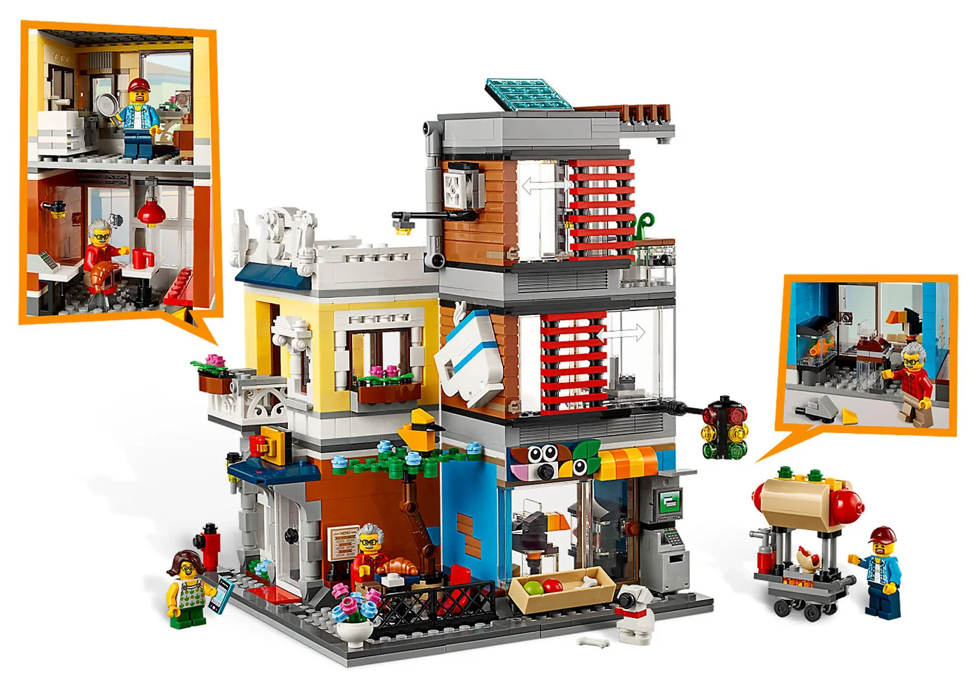 LEGO® Creator 31097 Negozio degli Animali & Café - vue 5
