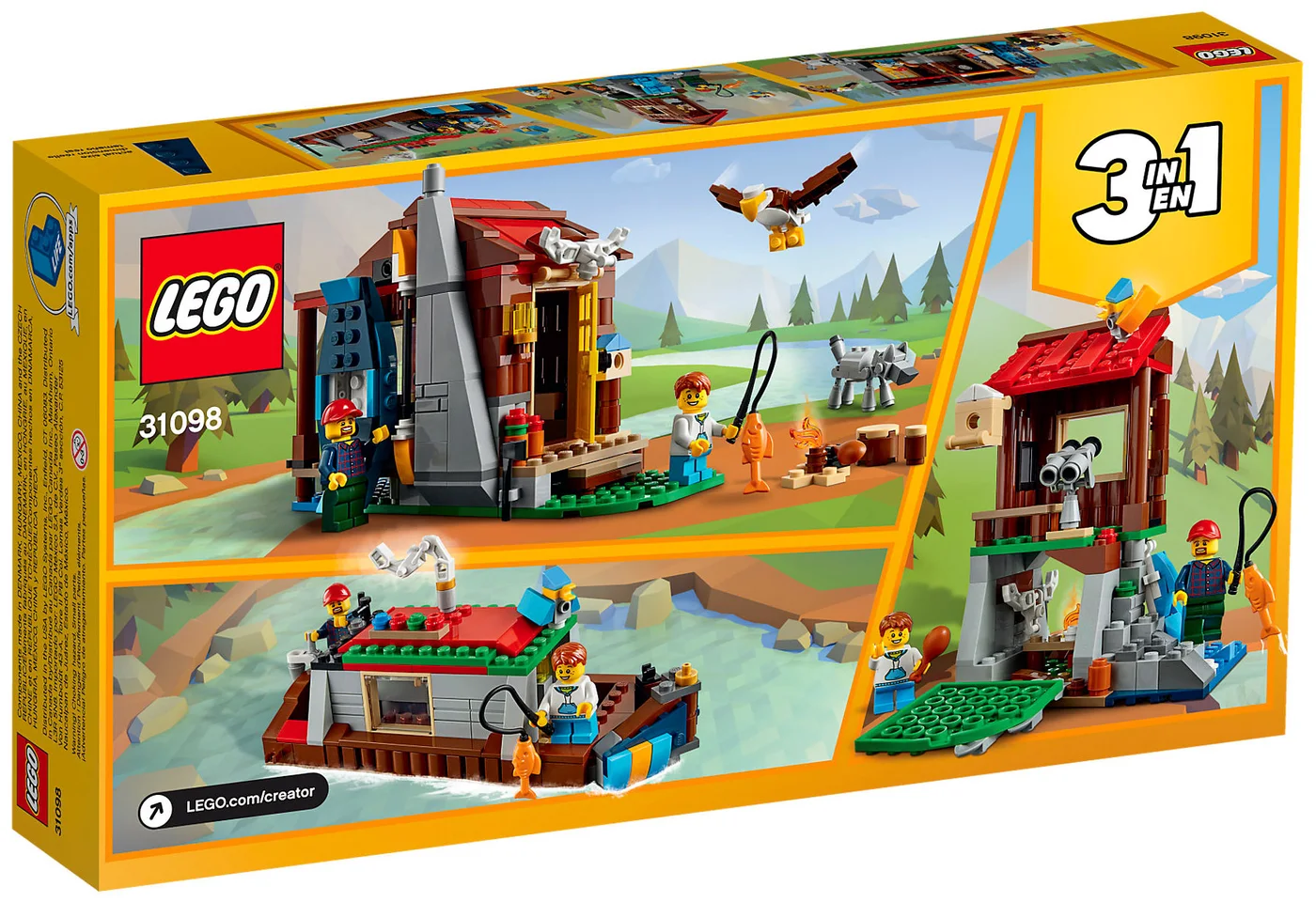 LEGO® Creator 31098 Avventure all’Aperto - vue 2