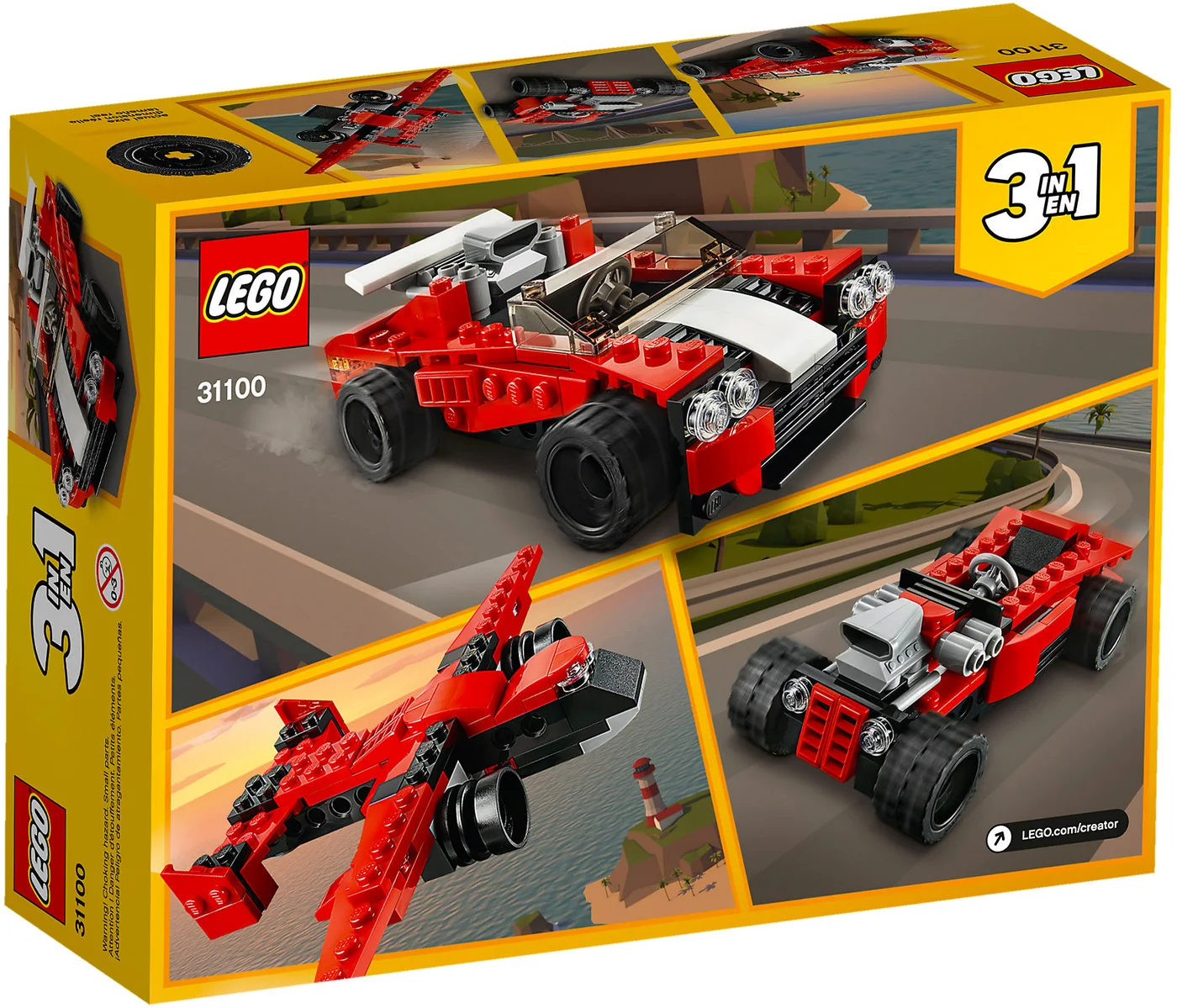 LEGO® Creator 31100 Sports Car - vue 2