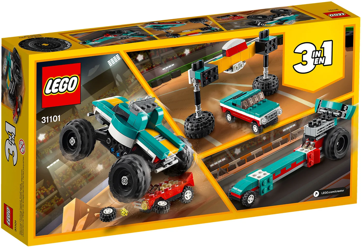 LEGO® Creator 31101 Monster Truck - vue 2