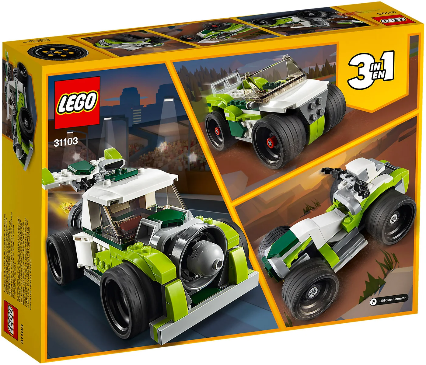 LEGO® Creator 31103 Rocket Truck - vue 2