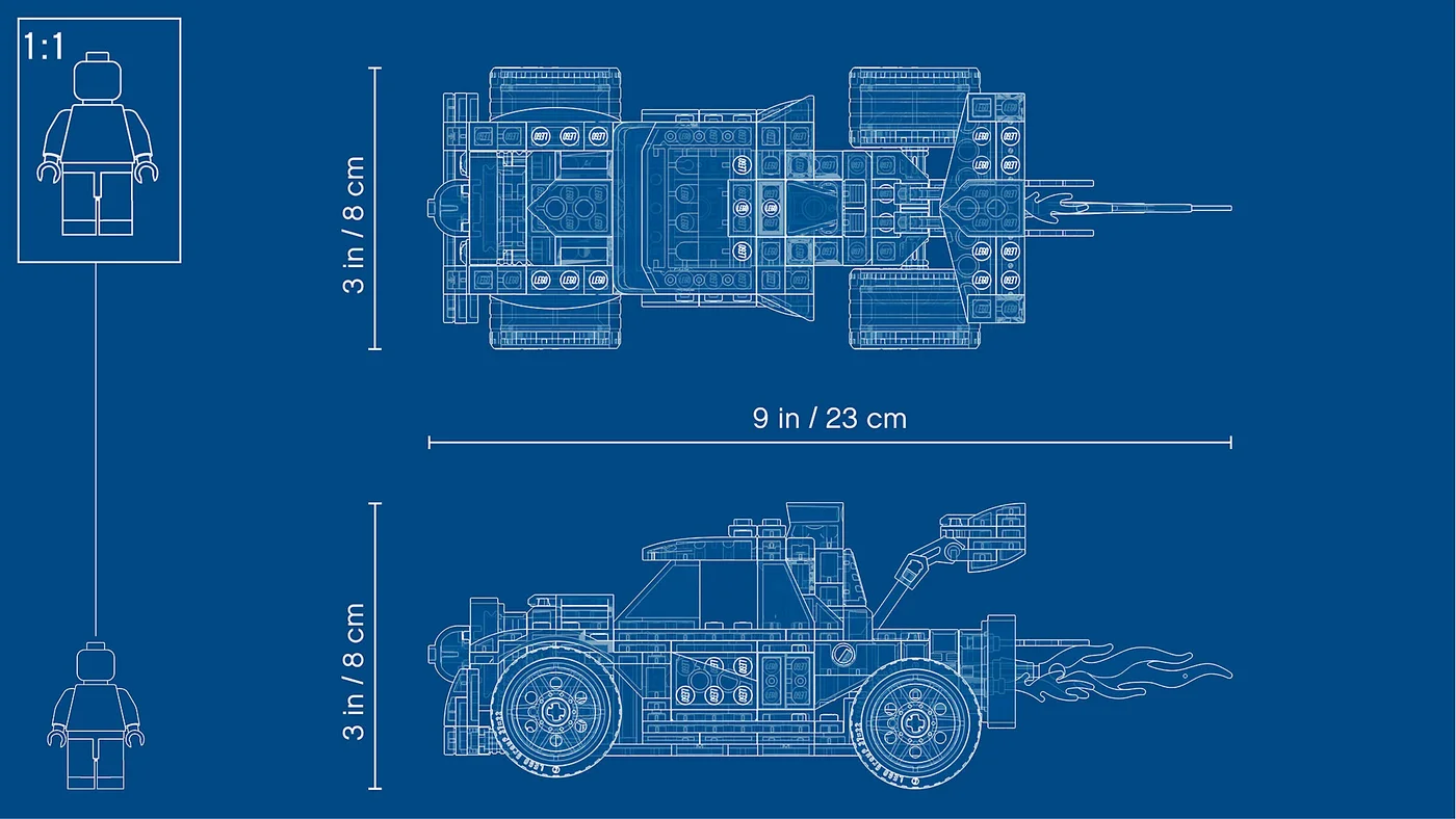 LEGO® Creator 31103 Rocket Truck - vue 8