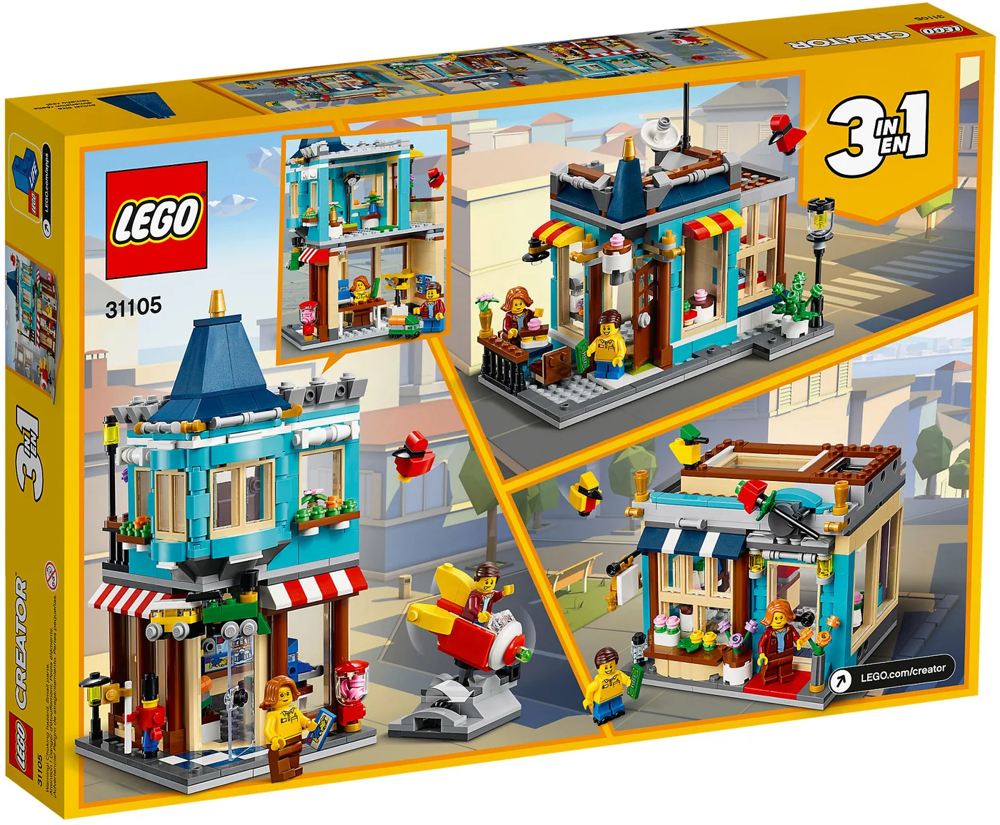 LEGO® Creator 31105 Townhouse Toy Store - vue 2