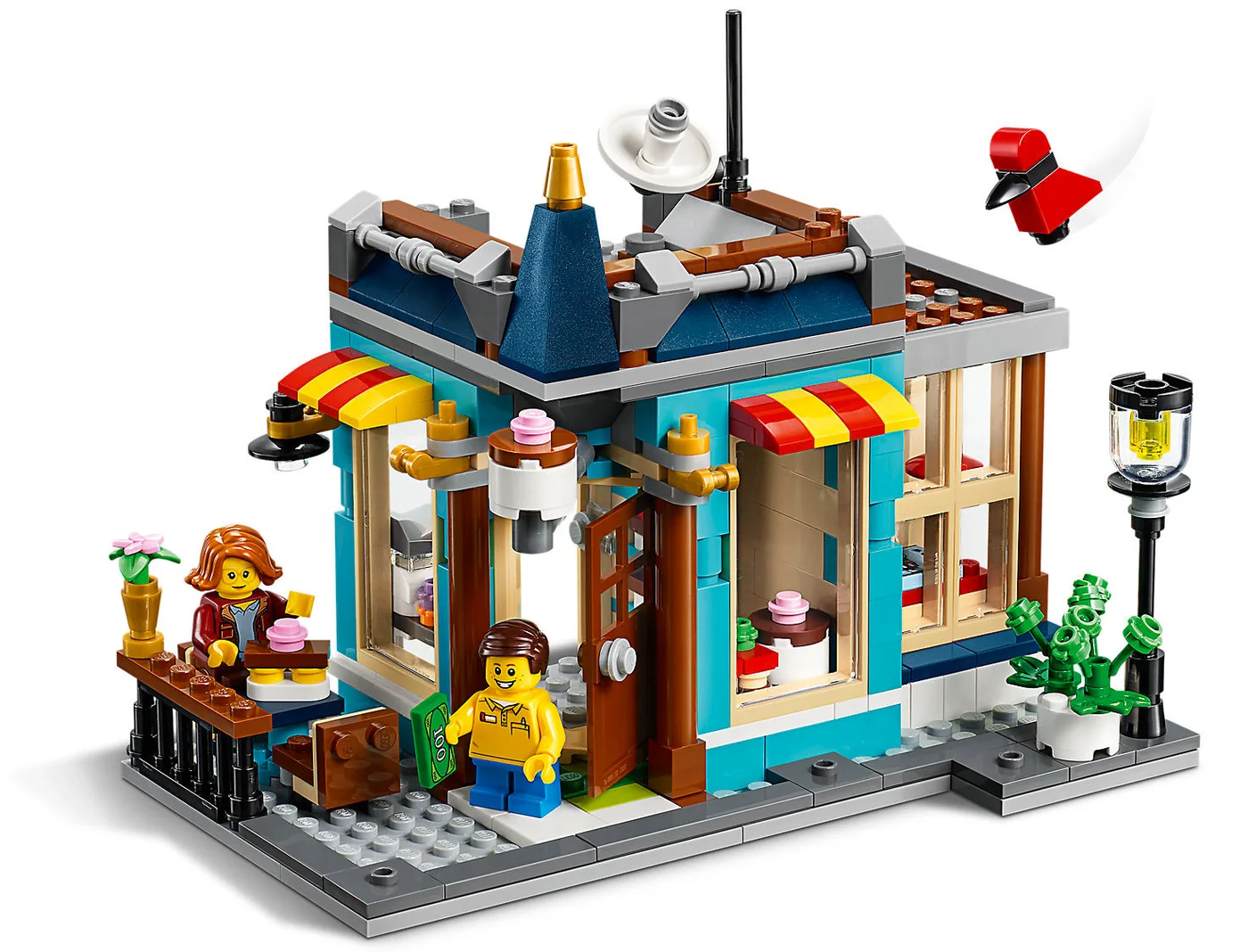 LEGO® Creator 31105 Townhouse Toy Store - vue 6