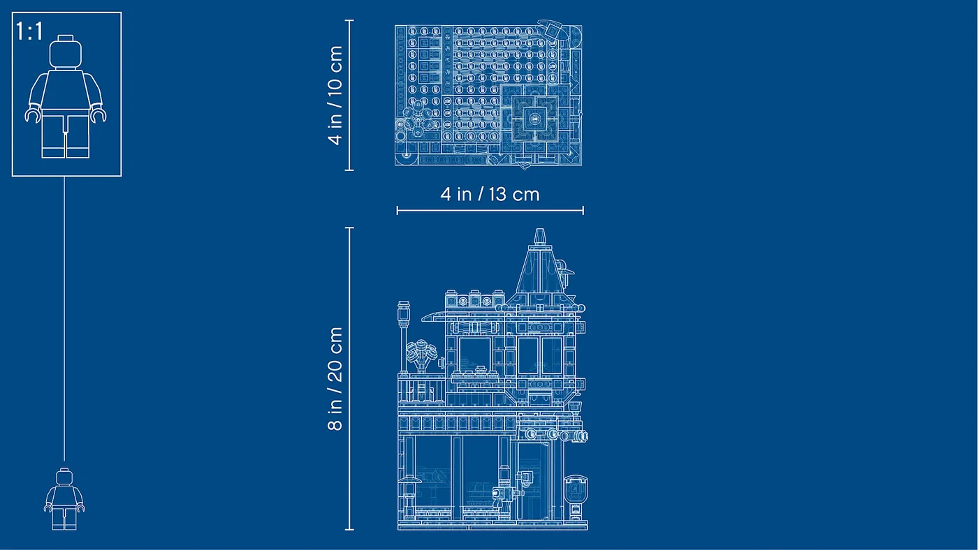 LEGO® Creator 31105 Townhouse Toy Store - vue 9