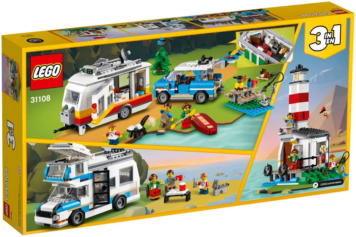 LEGO® Creator 31108 Caravan Family Holiday - vue 2