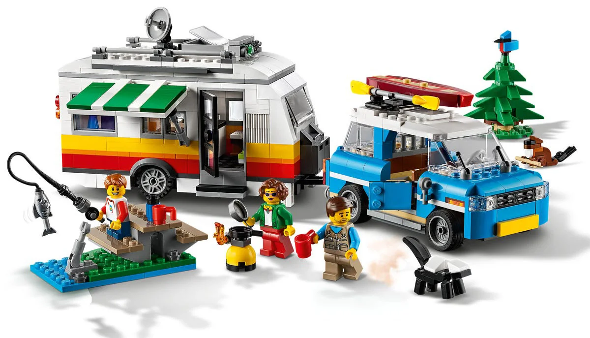 LEGO® Creator 31108 Caravan Family Holiday - vue 4