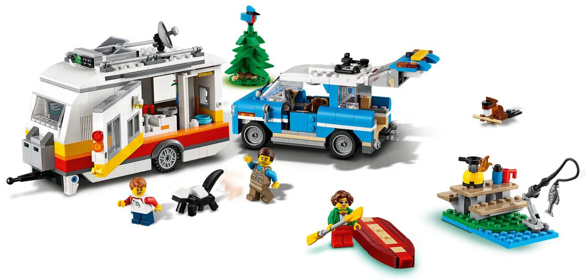 LEGO® Creator 31108 Caravan Family Holiday - vue 5