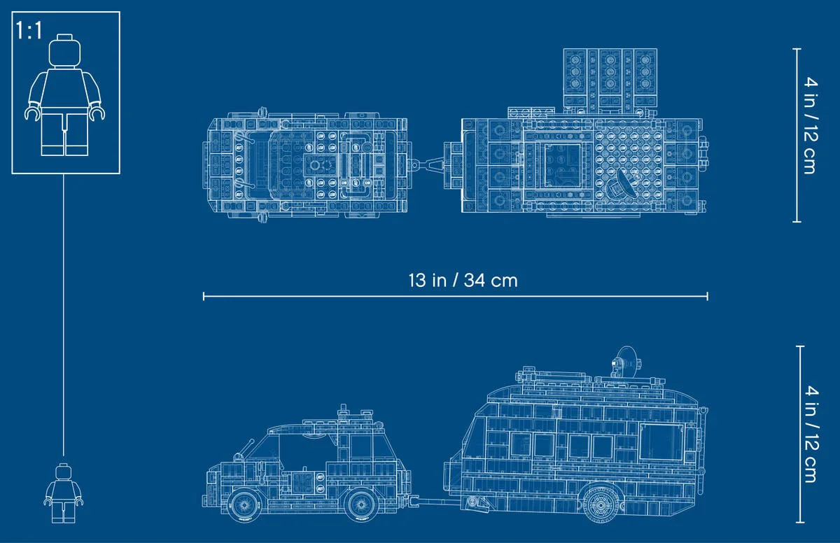 LEGO® Creator 31108 Caravan Family Holiday - vue 13