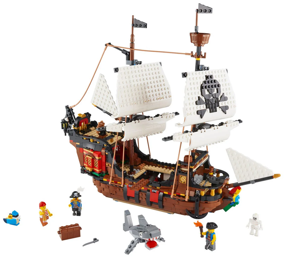 LEGO® Creator 31109 Pirate Ship - vue 3