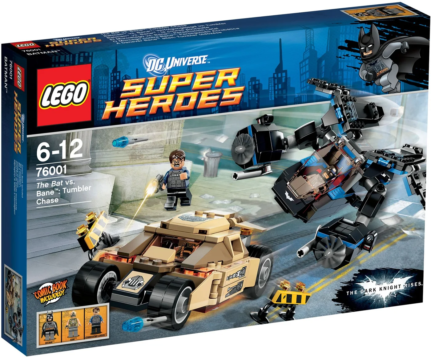 LEGO® DC Comics Super Heroes 76001 Il Bat contro Bane: inseguimento del Tumbler - vue 3