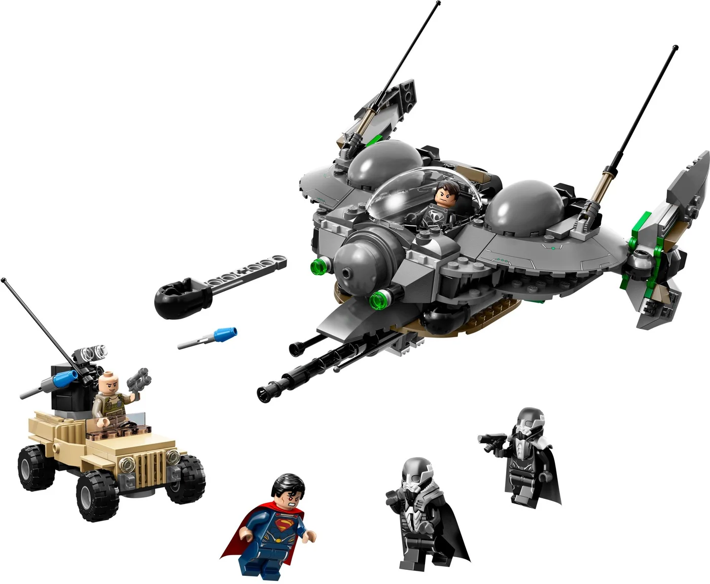 LEGO® DC Comics Super Heroes 76003 Superman: battaglia di Smallville - vue 2