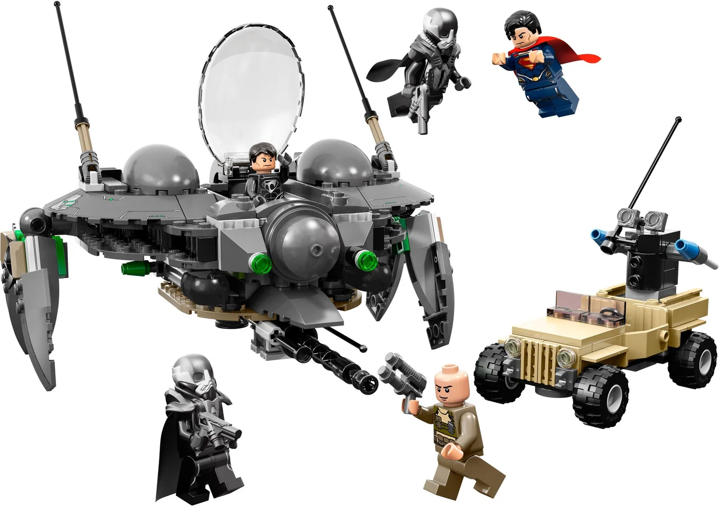 LEGO® DC Comics Super Heroes 76003 Superman: battaglia di Smallville - vue 5