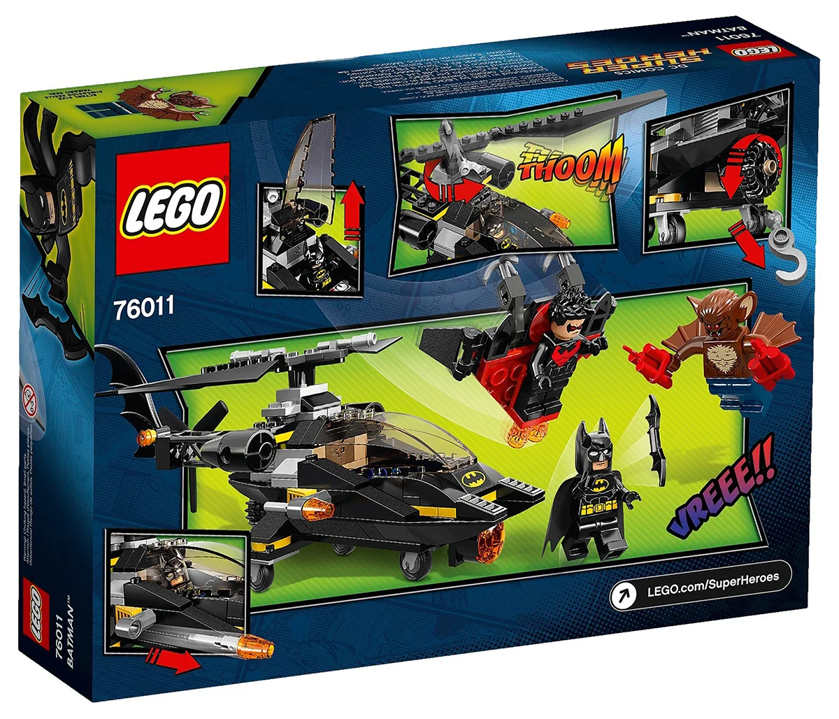 LEGO® DC Comics Super Heroes 76011 Batman: attacco di Man-Bat - vue 6
