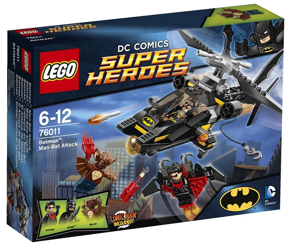 LEGO® DC Comics Super Heroes 76011 Batman: attacco di Man-Bat - vue 8