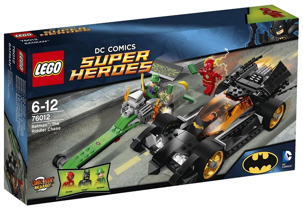 LEGO® DC Comics Super Heroes 76012 Batman: inseguimento dell’Enigmista - vue 3