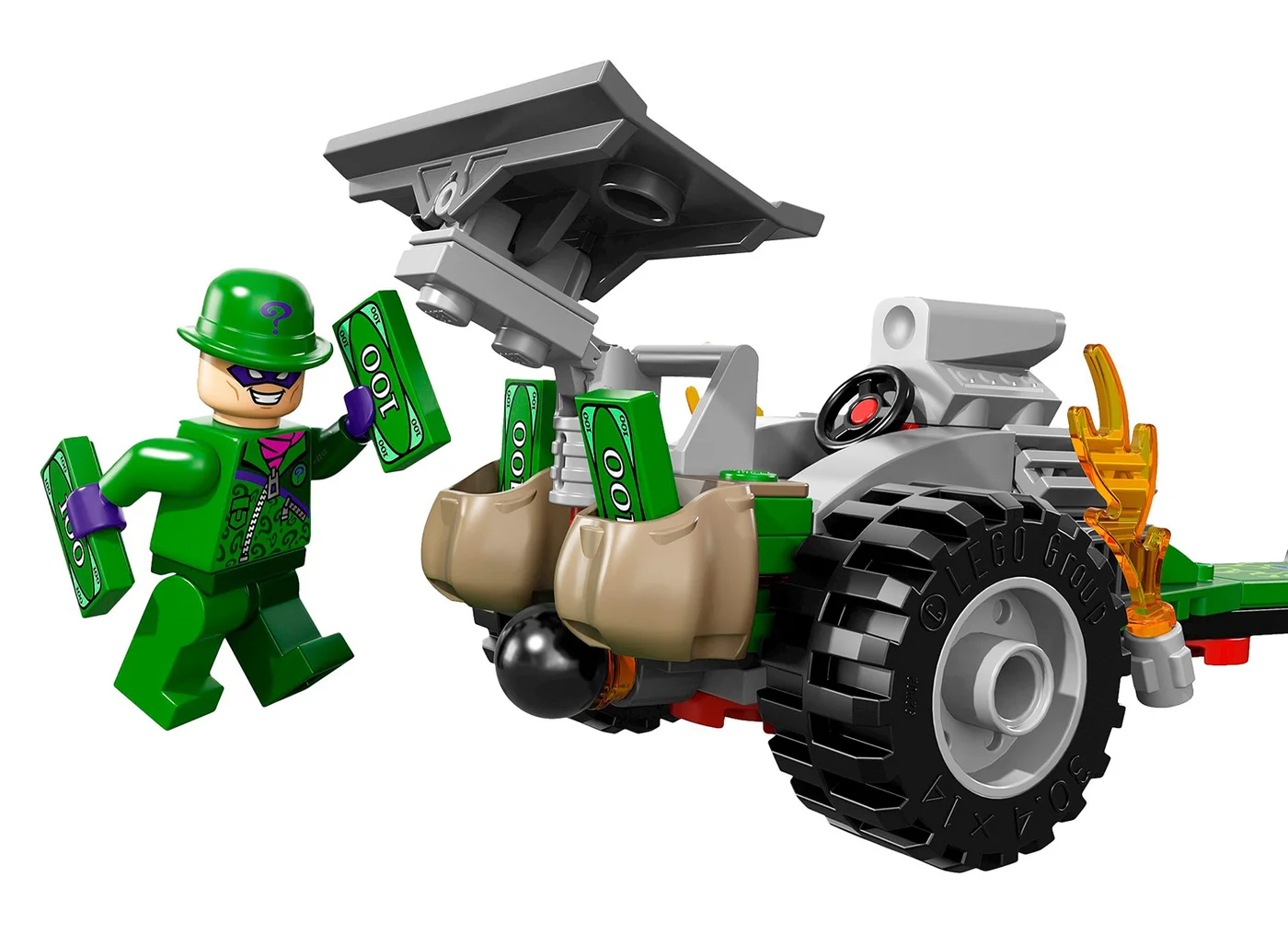 LEGO® DC Comics Super Heroes 76012 Batman: inseguimento dell’Enigmista - vue 5