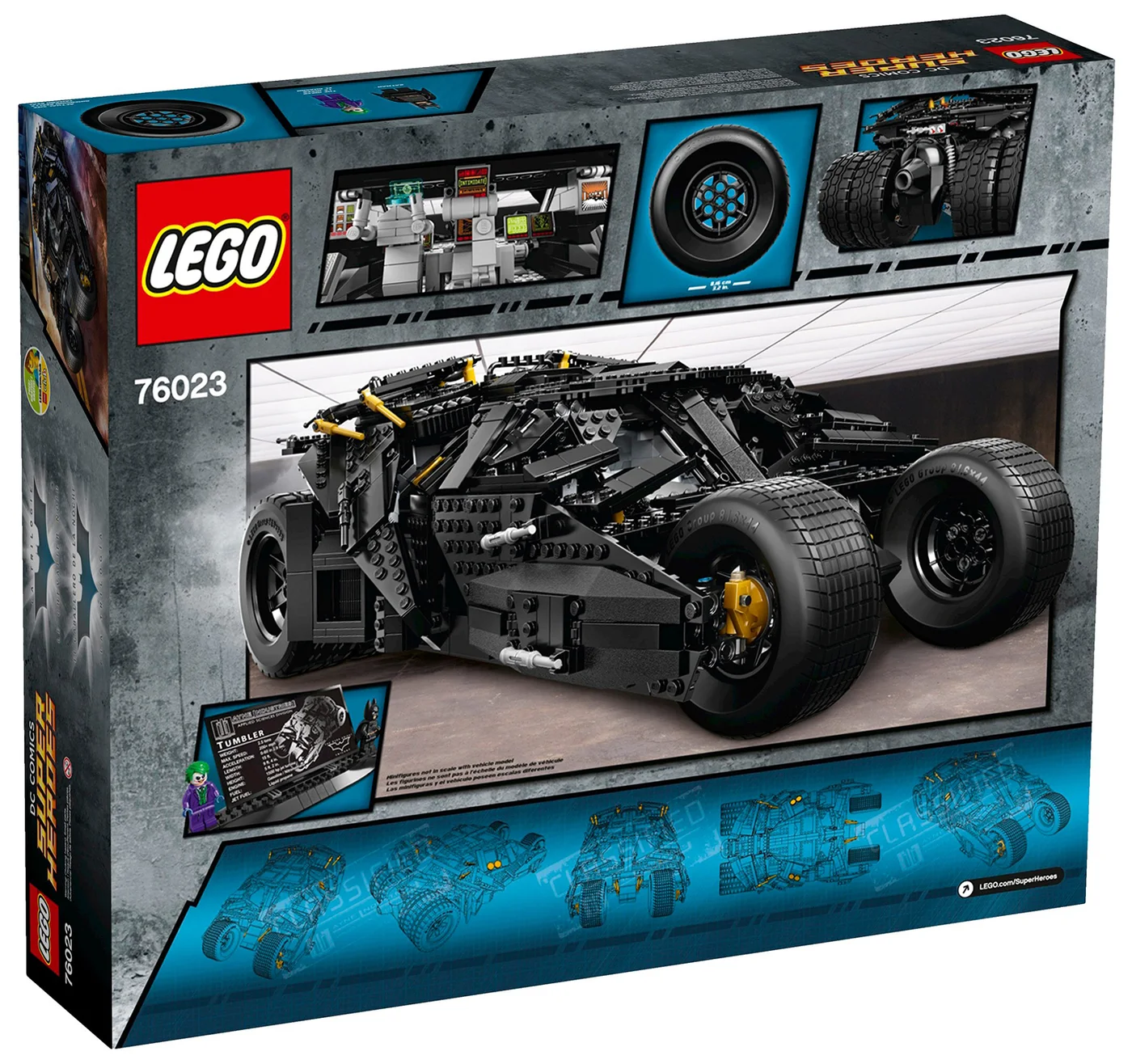 LEGO® DC Comics Super Heroes 76023 Il Tumbler - vue 10