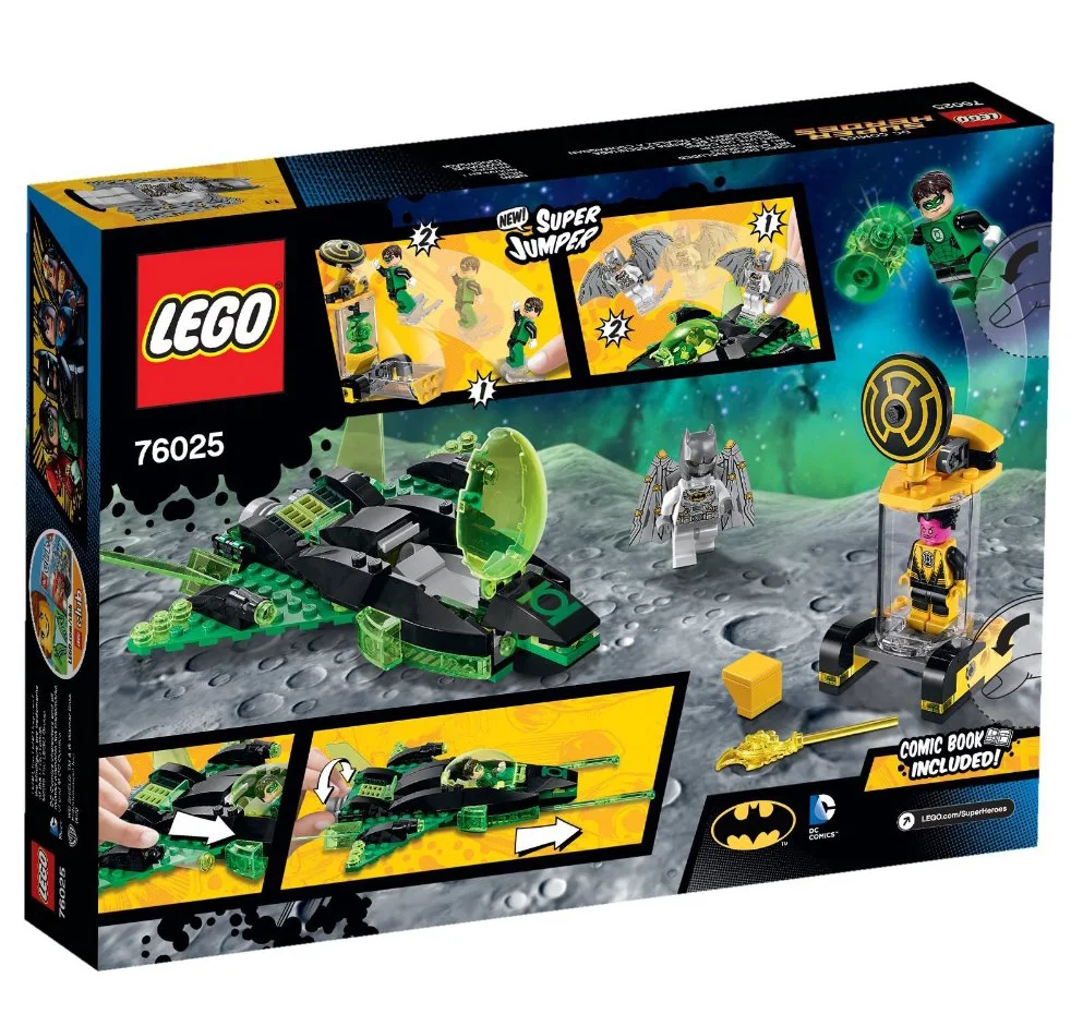 LEGO® DC Comics Super Heroes 76025 Green Lantern contro Sinestro - vue 3