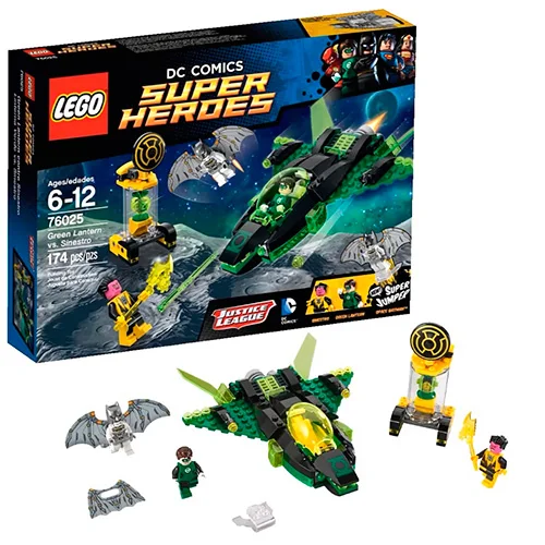 LEGO® DC Comics Super Heroes 76025 Green Lantern contro Sinestro - vue 6