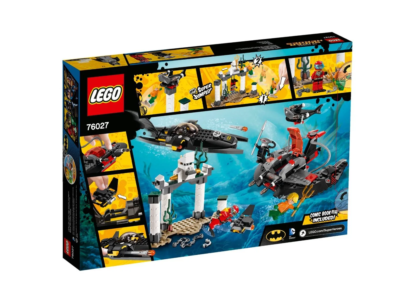 LEGO® DC Comics Super Heroes 76027 L’attacco sottomarino di Black Manta - vue 7